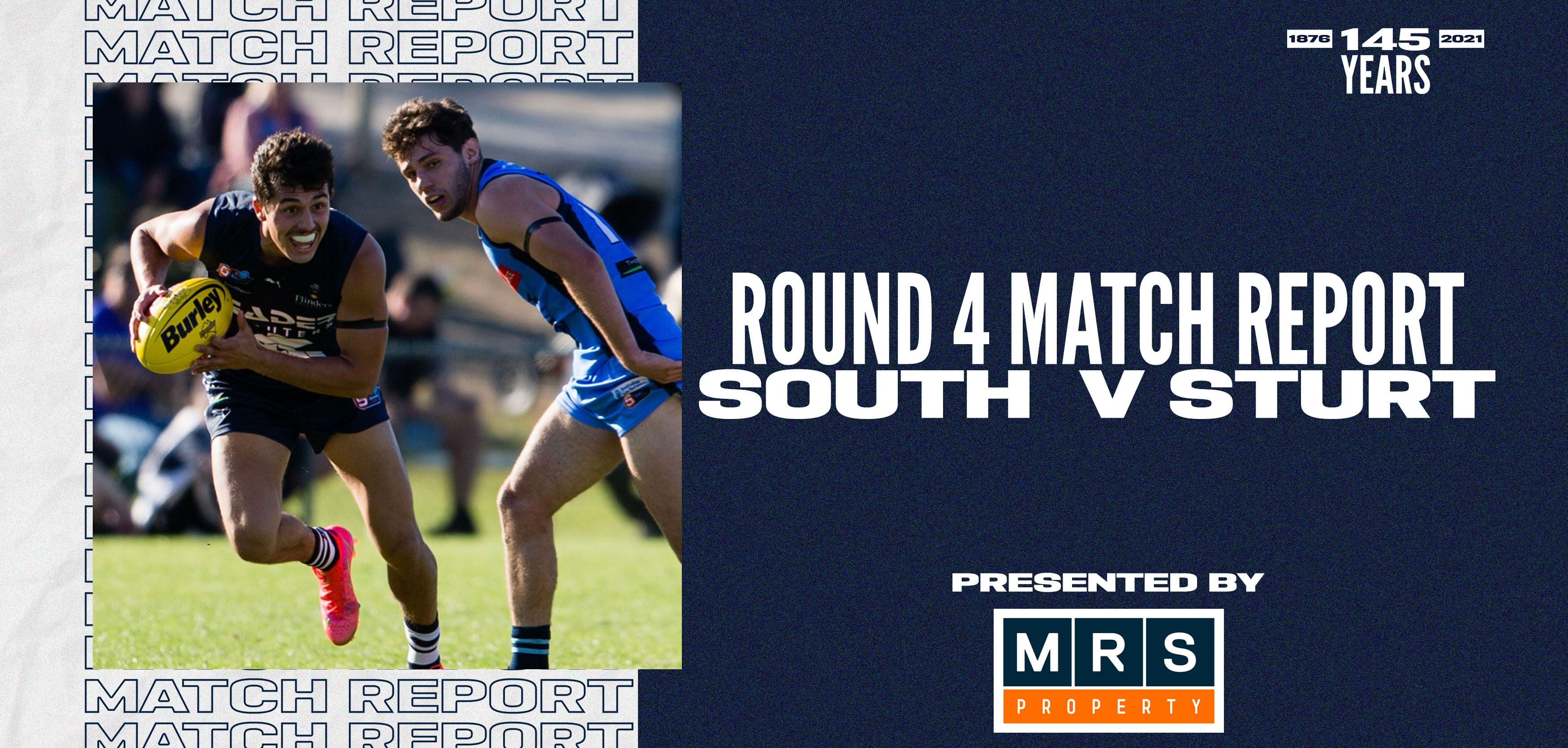 MRS Property Match Report Round 4: vs Sturt MRS Property Match Report Round 4: vs Sturt